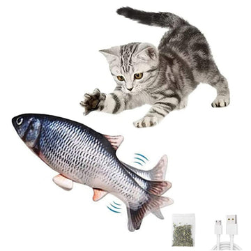 Vibrating Fish Toy For Cats