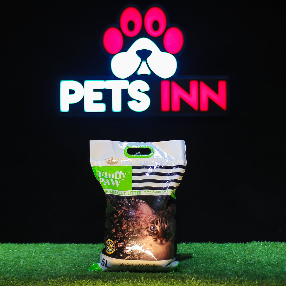 Fluffy Paw Bentonite Cat Litter Apple