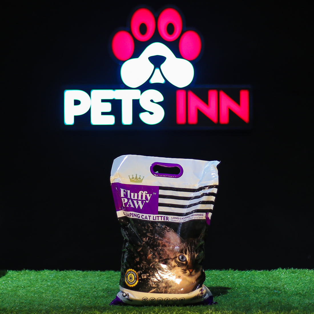 Fluffy Paw Bentonite Cat Litter Lavender