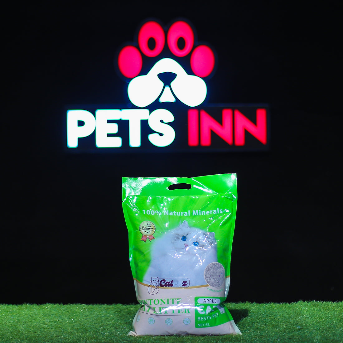 Cateez Cat Litter High‑Quality Bentonite Apple