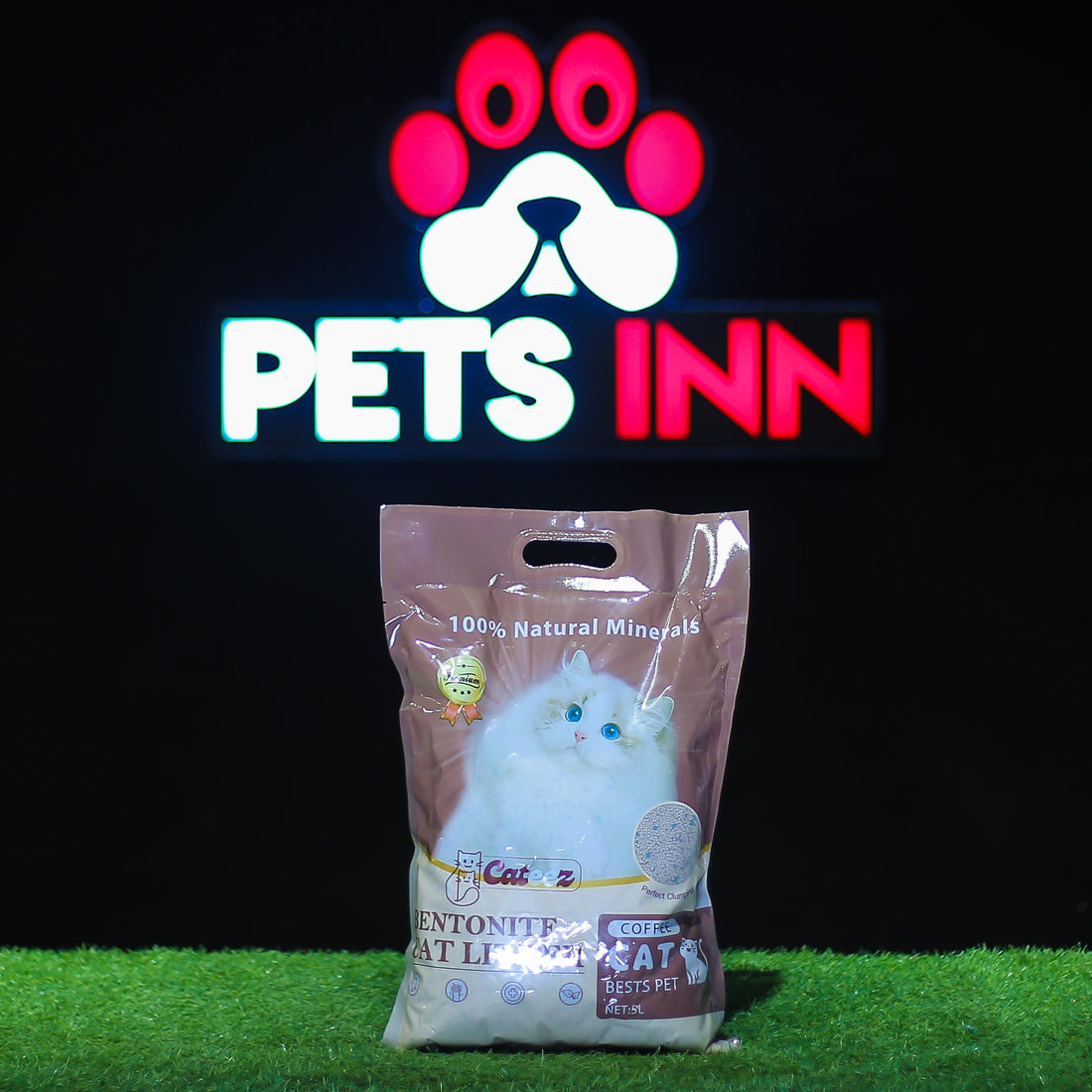 Cateez Cat Litter High‑Quality Bentonite Coffee