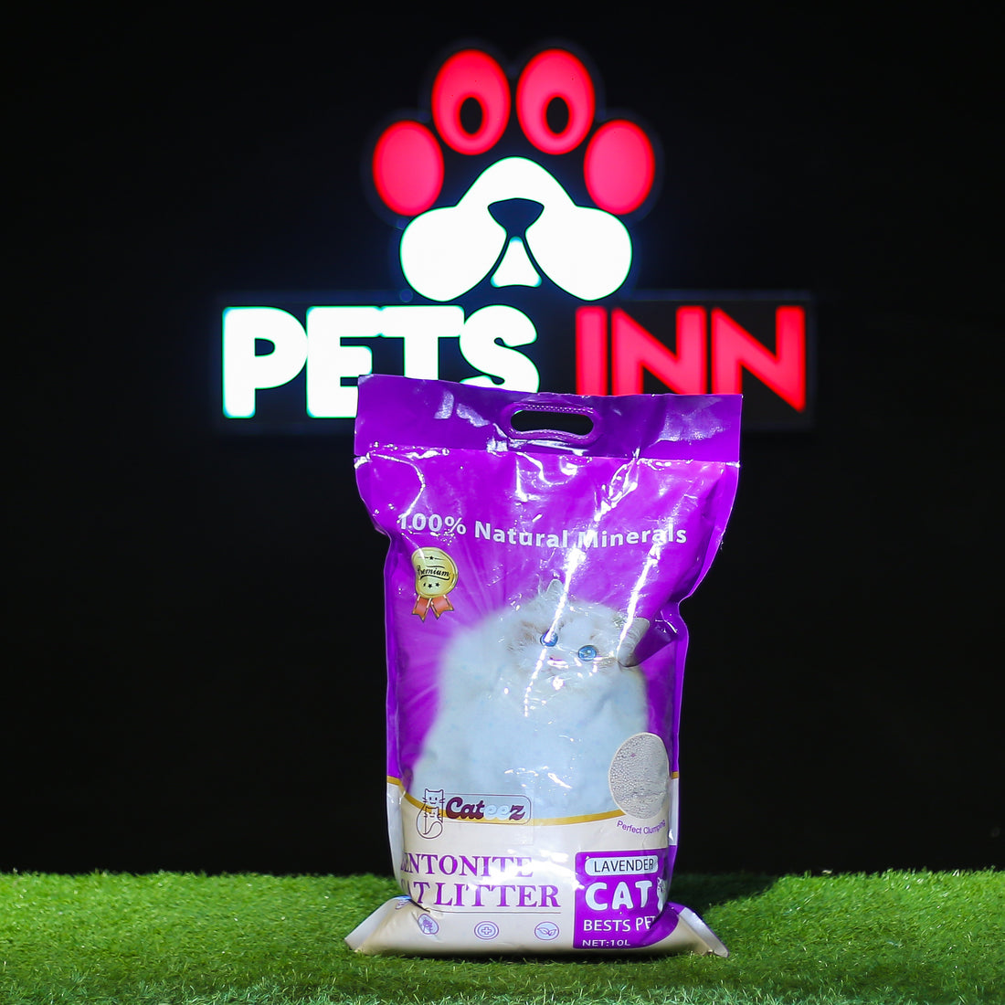 Cateez Cat Litter High‑Quality Bentonite Lavender