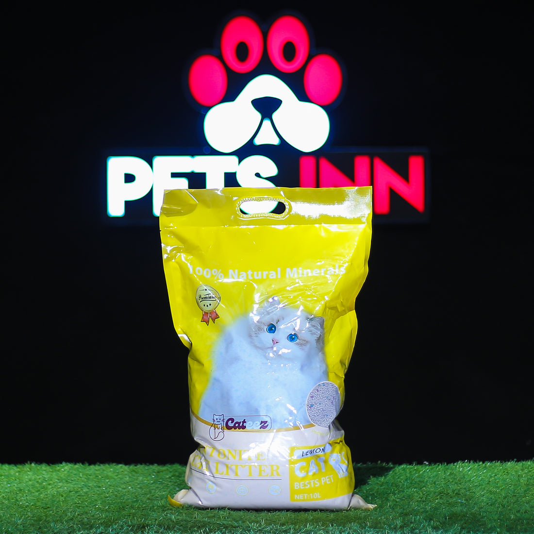 Cateez Cat Litter – High‑Quality Bentonite Lemon