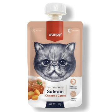 Wanpy Paste Salmon, Chicken & Carrot