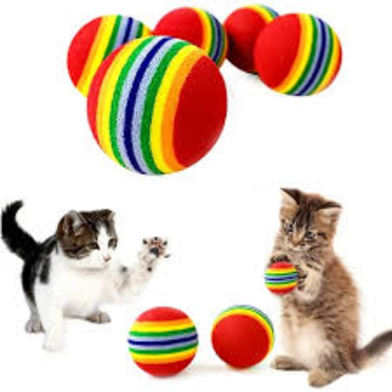 Soft & Plastic Balls for Cats