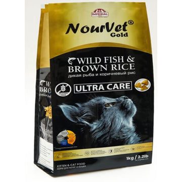 Nourvet Cat Food  Wild Fish and Brown Rice