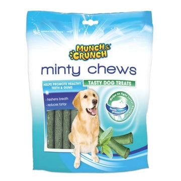 Munch & Crunch Dog Treat Minty Chews – Dental